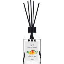 Vivaldi Home Vanilya, Mandalina, Mango Çubuklu Oda Kokusu Esansiyel Uçucu Yağ 50 ml x 3'lü Set