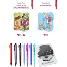 Kaplumbağa ve Charlie'nin Çikolata Fabrikası 2'li Set + Hediyeli