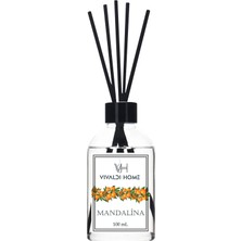 Vivaldi Home Mandalina, Mango, Okyonus Esintisi Loveçubuklu Oda Kokusu Esansiyel Uçucu Yağ 100 ml x 3'lü Set