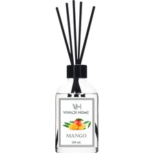 Vivaldi Home Mandalina, Mango, Okyonus Esintisi Loveçubuklu Oda Kokusu Esansiyel Uçucu Yağ 100 ml x 3'lü Set