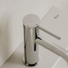 Roca Ona Mezzo Lavabo Bataryası Parlak Krom Renk Cold Start Click Clack Sifon Üst Grubu Dahil A5A3C9EC00
