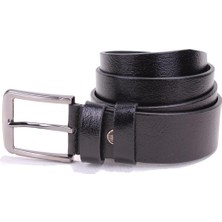 Dagoster DMK26-467DG Siyah 4 cm Hakiki Deri Erkek Kemer
