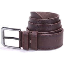 Dagoster DMK26-458 Kahve 4.5 cm Suni Deri Erkek Kemer