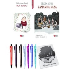 Zamanda Bisikleti 3 Zamanda Kaza ve Mor Benekli 2'li Set + Hediyeli