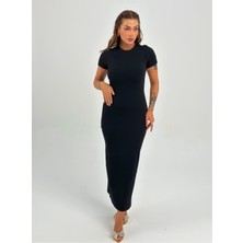 Ayseliza Kadın Kısa Kollu Maxi Elbise