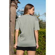 Baskılı Tişört Oversize / Geniş Kesim Unisex Model