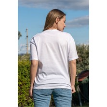 Ayseliza Baskılı Tişört Oversize / Geniş Kesim Unisex Model
