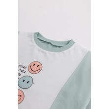 Harika Kids Kız Çocuk 2'li Paket Basic Sweatshirt