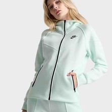 Nike Sportswear Tech Fleece Windrunner SU24 Full-Zip Hoodie Kadın Sweatshirt FB8338-394 Aslan Sport