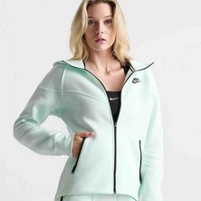 Nike Sportswear Tech Fleece Windrunner SU24 Full-Zip Hoodie Kadın Sweatshirt FB8338-394 Aslan Sport