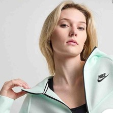 Nike Sportswear Tech Fleece Windrunner SU24 Full-Zip Hoodie Kadın Sweatshirt FB8338-394 Aslan Sport