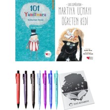 Martıya Uçmayı Öğreten Kedi ve 101 Yanıltmaca 2'li Set + Hediyeli