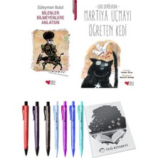 Martıya Uçmayı Öğreten Kedi ve Bilenler Bilmeyenlere Anlatsın 2'li Set + Hediyeli
