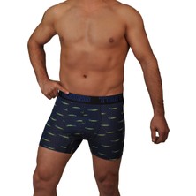 Tony Bruno 4'lü Erkek Preimum Desenli Boxer (Paket 2)