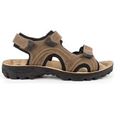 Muya Taurus Anatomik Taban Çocuk Sandalet - Vizon - 35