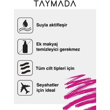 TAYMADA Makyaj ve Yüz Temizleyici - Sadece Su Ile Makyaj Temizleme - Pink Ped -7li Pembe Ped Set