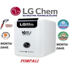 Nas Su Arıtma Sistemleri Lg So Good Pompalı Su Arıtma Cihazı Montaj Dahil+DUŞ BAŞLIĞI HEDİYELİ