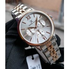 Daniel Klein Gümüş Rose Çelik Kordonlu Kadın Kol Saati Su Geçirmez