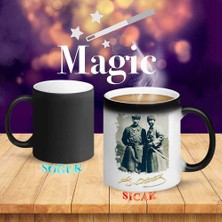 Asilmeydan Arkadaşıyla Mustafa Kemal Atatürk Sihirli Kupa BARDAK-S215