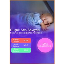 Evatoys Ultrasonik Hava Nemlendirici  + 2 Flitreli Hediyeli + 1 Koku Hediyeli Gece Lambası,koku Dağıtıcı