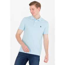 U.S. Polo Assn. Erkek Aqua Tişört Basic 50262933-VR007