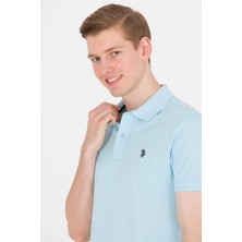 U.S. Polo Assn. Erkek Aqua Tişört Basic 50262933-VR007