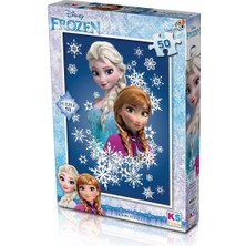 FRZ709 Frozen 50 Parça Çocuk Puzzle -Ks Puzzle