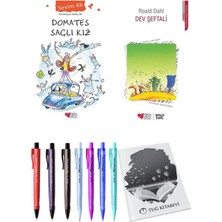 Dev Şeftali ve Domates Saçlı Kız 2li Set