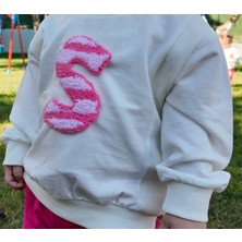 Harf Işlemeli Sweatshirt