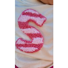 Harf Işlemeli Sweatshirt