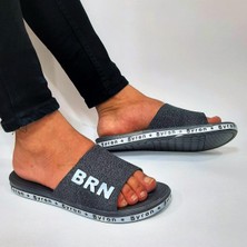 Brn 0002 M-G Gri Kaydırmaz Esnek Islak Zemin Terliği