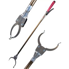 Bluebee CT01 1m Iç Kısmı Düz Kıskaç Tipi Mekanik Çöp Toplama Aleti