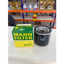 Mann W67/1 Yağ Filtresi Nissan Almera/juke/micra/qashqai/note/primera