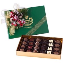Spesiyal Çikolata - Hediyelik Özel Yeşil Orta Set Kutu