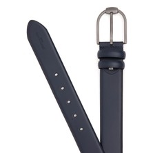 Pierre Cardin Erkek Lacivert %100 Deri Denim Kemer 50305133-VR033