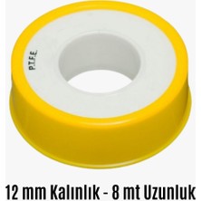 Teflon Bant 12MM Kalınlık 8 Metre Uzunluk