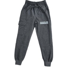 Kız Erkek Çocuk Eşofman Altı Kargo Cepli Rahat 5 - 16 Yaş