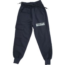 Kız Erkek Çocuk Eşofman Altı Kargo Cepli Rahat 5 - 16 Yaş