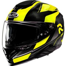 Hjc Rpha71 Hamil Mc3h Carbon Kapalı Motosiklet Kaskı Neon