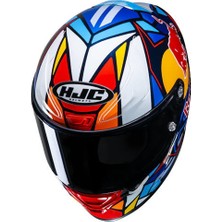 Hjc Rpha1 Red Bull Misano Gp MC21 Kapalı Motosiklet Kaskı