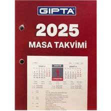 Gıpta 2025 Blok Masa Takvimi 10X13 cm 5 Adet