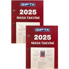 Gıpta 2025 Blok Masa Takvimi 10X13 cm 2 Adet