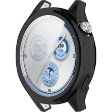 Tagomoon Huawei Watch Gt5 46MM ile Uyumlu Kasa ve Ekran Koruyucu 360 Silikon Kılıf