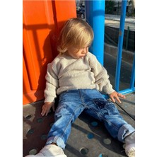 Nisex Bebek-Çocuk Bisiklet Yaka Triko Kazak 6 Ay-5 Yaş