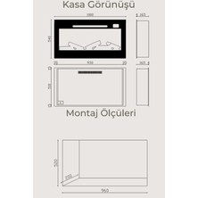 Zaya Pagla 100 Cam Çerçeveli Elektrikli Şömine - Isıtıcılı, Tek Renkli (Alev Renkli), Kumandalı
