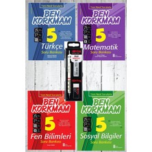 Ata 5.sınıf Ben Korkmam Türkçe-Matematik-Fen Bilimleri-Sosyal Bilgiler+Rotring Kalem Seti Hediyeli