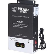 Mervesan Ceta Mervesan Otomatik Voltaj Regülatörü (Kombi Tv) 1000W MTR-1000 - 47-63 Hz