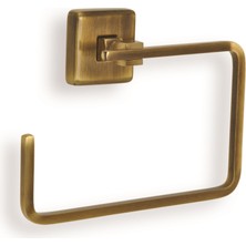 Dizaynaks Yuvarlak Havluluk Antik Bronz