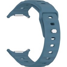 Tagomoon Samsung Galaxy Watch 7 Ultra 47MM ile Uyumlu Kordon Dalgalı Official Design Silikon Kayış