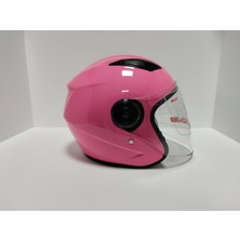 ECE -Yarım Kask Ithal-Pembe Renk-Yazlık Kask-